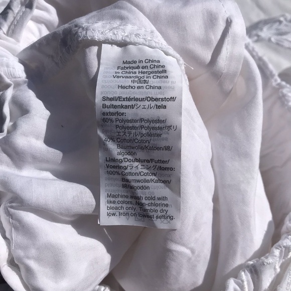 J Crew NEW Womens Palazzo Pants Size 10 Tie Waist Eyelet Lace White - Picture 7 of 7